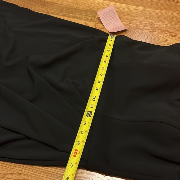 NWT BHLDN Rossi Crepe Maxi Dress, Black - Picture 10 of 11